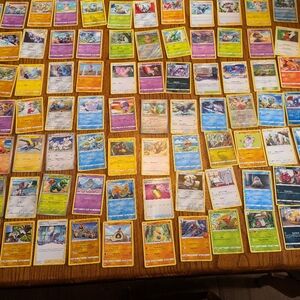 Pokemon Trading Card Collection Lot Of 84